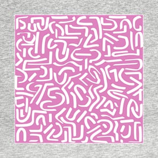 Light Pink Abstraction T-Shirt